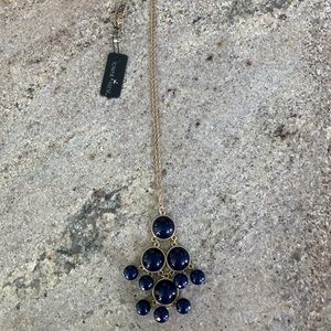 Navy Necklace